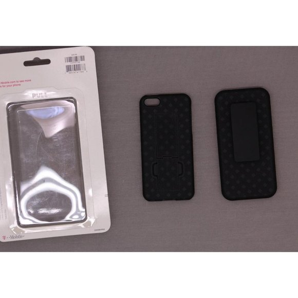 NWT T-Mobile Hard Case Cover For IPhone 5 Black - Picture 2 of 2